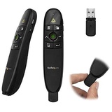 Startech StarTech.com PRESREMOTEG Drahtlose Präsentationsfernbedienung mit grünem Laserpointer - 27m - USB Presentation C