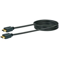 Schwaiger HDMI-Kabel schwarz, 1,5m, 2x HDMI