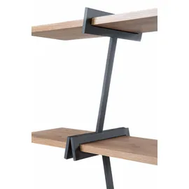 INOSIGN Regal 134 x 30 x 120 cm Braun