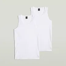 G-Star Base Tanktop 2-Pack - Weiß - Herren - XXL