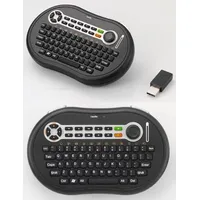 CTFWIKE-4 Wireless Funk-Tastatur mit Maus-Stick (10m Reichweite) [DE-Layout]