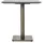 coco maison Brest Bistrotisch Marble Light Grey Gold 75x75cm