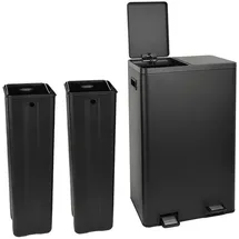 Svita Mülltrennsystem 60 l Schwarz