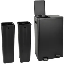 Svita Mülltrennsystem 60 l Schwarz