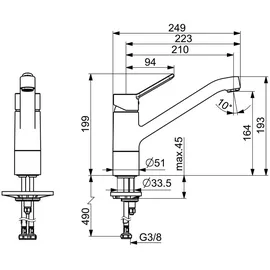 Hansa HansaPrimo chrom 49482203