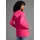 FLASHLIGHTS Sweatjacke FLASHLIGHTS, Damen, Gr. 40/42, pink, Interlock, Obermaterial: 95% Baumwolle, 5% Elasthan. Kapuzenfutter: 100% Baumwolle, unifarben, Basic, lässig geschnitten Po-bedeckend, Sweatjacken Sweatjacke, in langer Form mit Zipper