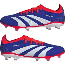 adidas Predator Pro FG Cloud White / Solar Red / Lucid Blue 43 1/3