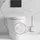 casativo WC-Bürste 2er Set Weiß/Grau