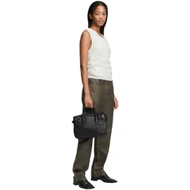Liebeskind Berlin Geräumige Handtasche Yak-Leder Black