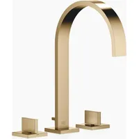 Dornbracht MEM Waschtisch-Dreilochbatterie Dark Brass gebürstet