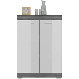 Home Affaire SIENA 60 x 85 x 37 cm grau / grau