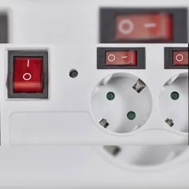 Renkforce Steckdosenleiste 3 St. Weiß