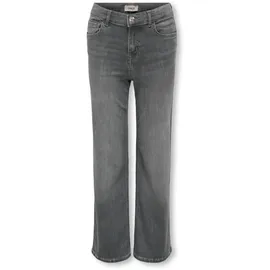 only & kids KIDS ONLY Jeans mit weitem Bein in Medium Grey Denim, 158