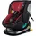 XOMAX G409 IOT Kindersitz drehbar 360°, ISOFIX I mitwachsend I 0-36 kg, 0-12 Jahre, Gruppe 0+/1/2/3, 5-Punkt-Gurt, 3-Punkt-Gurt I Bezug waschbar I ECE R129 I Black-Red