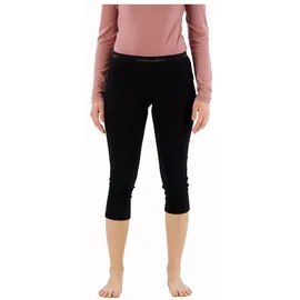 Icebreaker 200 Oasis Legless Merino 3/4 Baselayer-hose - Black - XL