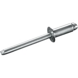 Goebel GOEBEL® - 500 x Blindniete Stahl (Ø x L) 4,8 x 12,0 mm mit Senkkopf ISO15980 - Senkkopf Niete - Popniete - STANDARD