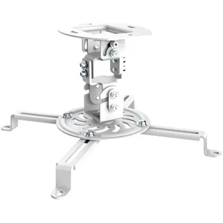 PureMounts PM-SPIDER-10W - Deckenhalterung für Beamer, max. 13,5 kg, weiß
