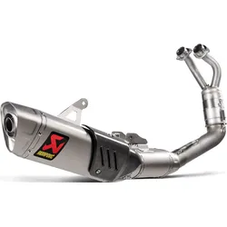 Akrapovic Slip-On Racing Line Titanium Auspuffanlage, silber