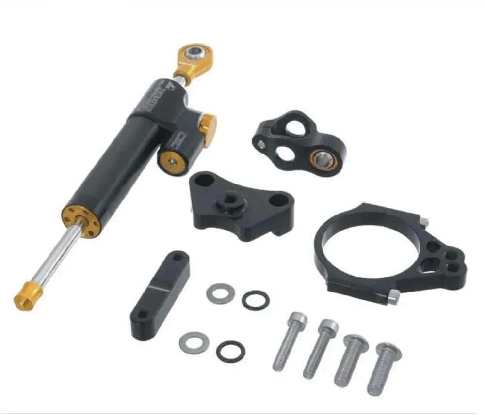 Touratech Bmw R1200gs Up To 2012 Csc Lenkungsdämpfer - Black / Yellow - One Size