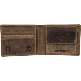 GREENBURRY Vintage Geldbörse Herren braun