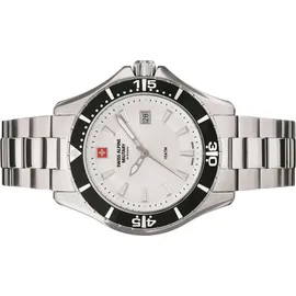 Swiss Alpine Military Quarzuhr 7040.1132SAM in Silber | Gr.: onesize