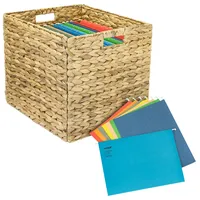 HMF Aufbewahrungskorb passend für Kallax für DIN A4 Hängeregister,