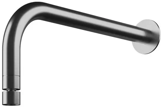 MGS MILANO AC973 Brausehalter für Wandmontage, 444mm - Edelstahl