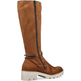 Rieker Damen Winterstiefel X5793, Frauen Stiefel,langschaftstiefel,wasserdicht,Boots,Winterschuhe,uebergangsstiefel,braun (24),38 EU, / 5 UK - 38
