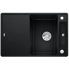 Blanco Axia III 45 S-F anthrazit + Excenterbetätigung + InFino + Glasschneidbrett