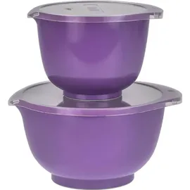 Rosti Rührschüssel Set 2tlg. mit Deckel, Margrethe New 4-tlg., Durostima, Lavender,