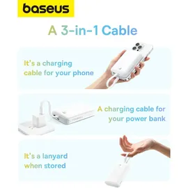 Baseus MAGSAFE MINI 10.000 mAh 20W Weiß
