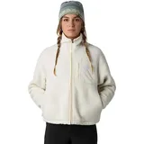 The North Face Damen Yumiori Off Peak Full Zip Jacke, White Dune, XXL