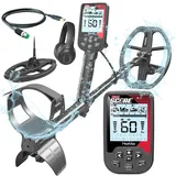 nokta detection technologies Nokta Triple Score PRO Pack Metalldetektor für Erwachsene, vollständig wasserdicht, wiederaufladbar, Multi-Frequenz, einfach zu bedienende Detektoren für die Schatzsuche