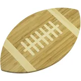 Geda Labels Frühstücksbrettchen Bambusbrettchen American Football in Beige | 30x17x1 | Gr.: onesize
