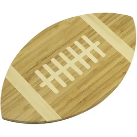 Geda Labels Frühstücksbrettchen Bambusbrettchen American Football in Beige | 30x17x1 | Gr.: onesize