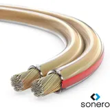 Sonero Lautsprecherkabel 2x1,5mm2, CCA 20,0m, transparent
