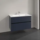 Villeroy & Boch Waschtischunterschrank 2 Auszüge 96,1 x 61 x 48 cm Marine Blue