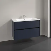Villeroy & Boch Waschtischunterschrank 2 Auszüge 96,1 x 61 x 48 cm Marine Blue