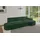 altdecor Eckcouch Cord 5-Sitzer Grün