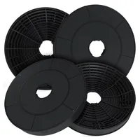 Amica, vioks Aktivkohlefilter Set 4x wie Amica 1160826 160mmØ