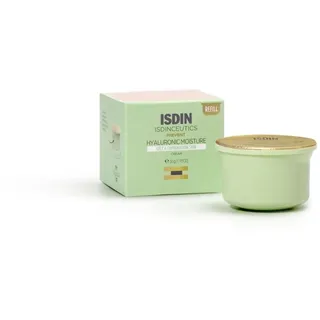 ISDIN ISDINCEUTICS Hyaluronic Moisture Oily Refill, leichte, feuchtigkeitsspendende Gesichtscreme mit Hyaluronsäure speziell für fettige Haut und Mischhaut, 50g