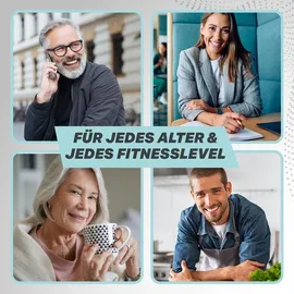 backdani Rückentrainer Türkis/Schwarz