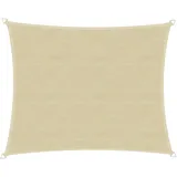 WINDHAGER Sonnensegel Capri, Rechteck 400cm Champagner,