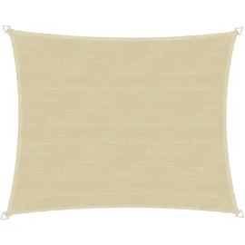 WINDHAGER Sonnensegel Capri, Rechteck 400cm Champagner,