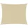 WINDHAGER Sonnensegel Capri, Rechteck 400cm Champagner,
