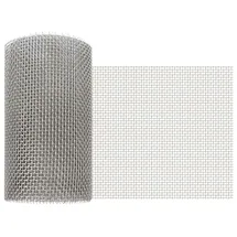 vidaXL Maschendrahtzaun 20 x 1000 cm Silber/Edelstahl