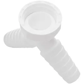 SANITOP-WINGENROTH Doppelschlauchtülle 30,3 mm (G 1) x Ø 20 mm Weiß
