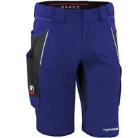 Grizzlyskin Shorts "IRON" - N72 - kornblau/schwarz