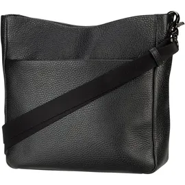 Mandarina Duck Mellow Leather Crossover Umhängetasche Leder Black/Green
