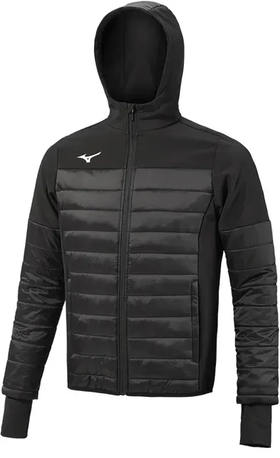 Mizuno Sapporo Hybrid Jacke Schwarz F09